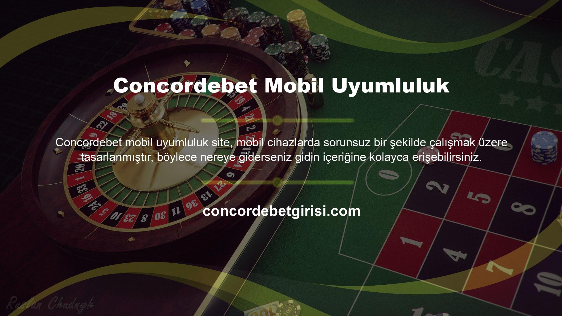 Garantiler mobil hizmetler için de geçerlidir